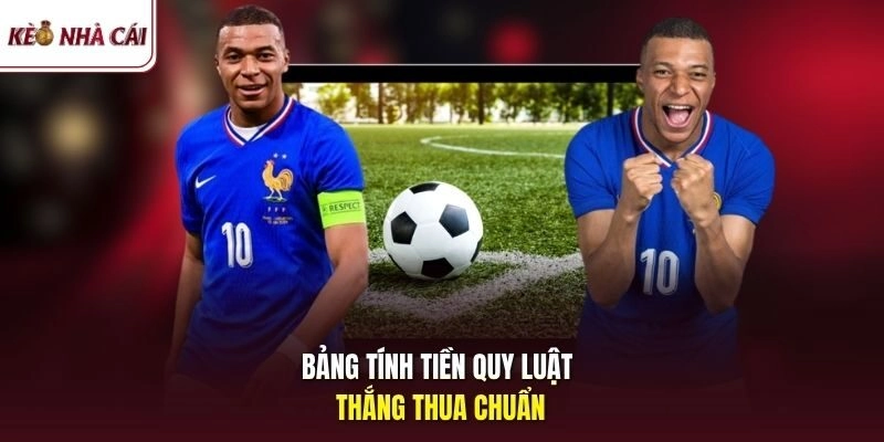 Bảng tính tiền quy luật thắng thua chuẩn