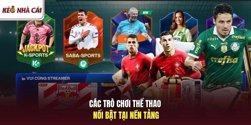 Các trò chơi thể thao nổi bật tại nền tảng