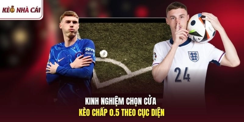 Kinh nghiệm chọn cửa kèo chấp 0.5 theo cục diện