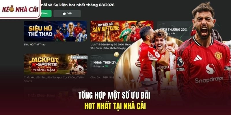 Tổng hợp một số ưu đãi hot nhất tại nhà cái