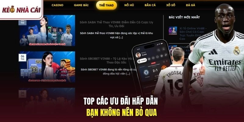 Top các ưu đãi hấp dẫn bạn không nên bỏ qua