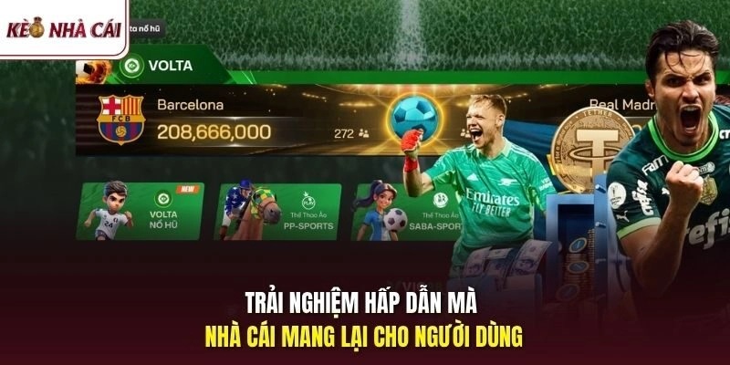 Trải nghiệm hấp dẫn mà nhà cái mang lại cho người dùng